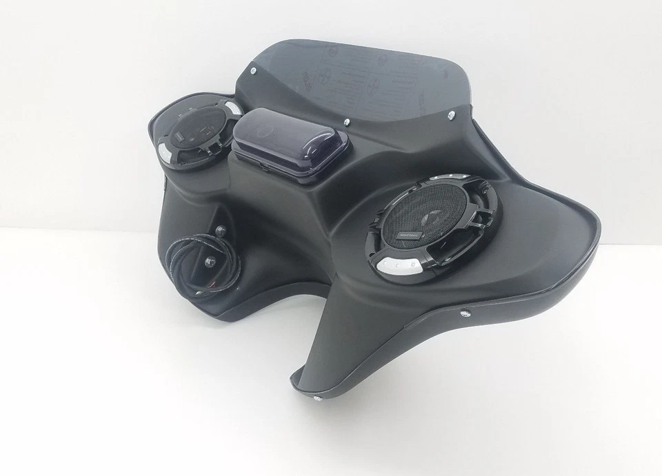 Fatboy Batwing Fairing, Harley Davidson Fat Boy Lo 6 1/2" Speakers & Radio 94-20 - Image 2 of 4