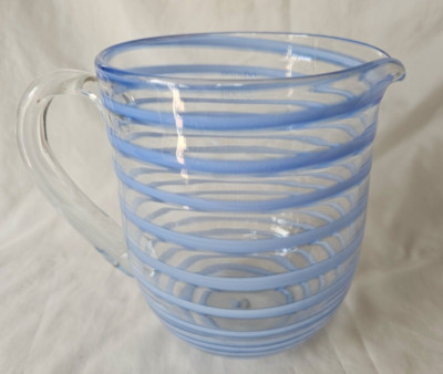 Murano Glas bunt modern handgefertigt Krug (a)