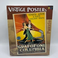 BGI Puzzles Vintage Posters Graforoni Columbia Via Dante 9 Milano 1026 pcs 