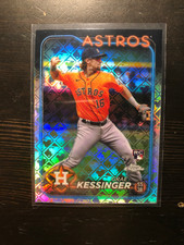 2024 Topps Chrome Logofractor Grae Kessinger Astros Card #193 Rookie