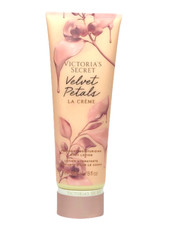 VICTORIA  S SECRET VELVET PETALS LA CREME FRAGRANCE BODY LOTION CREAM 8 oz New