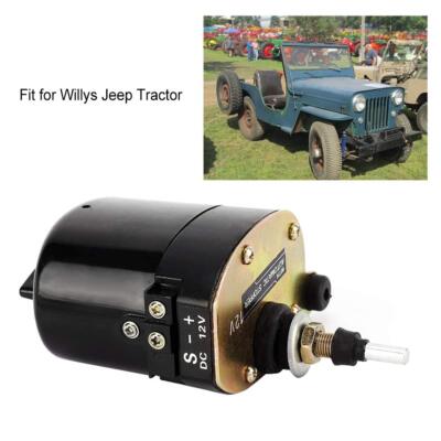 For Willys Jeep Tractor 01287358 7731000001 12V Universal Windscreen Wiper Motor