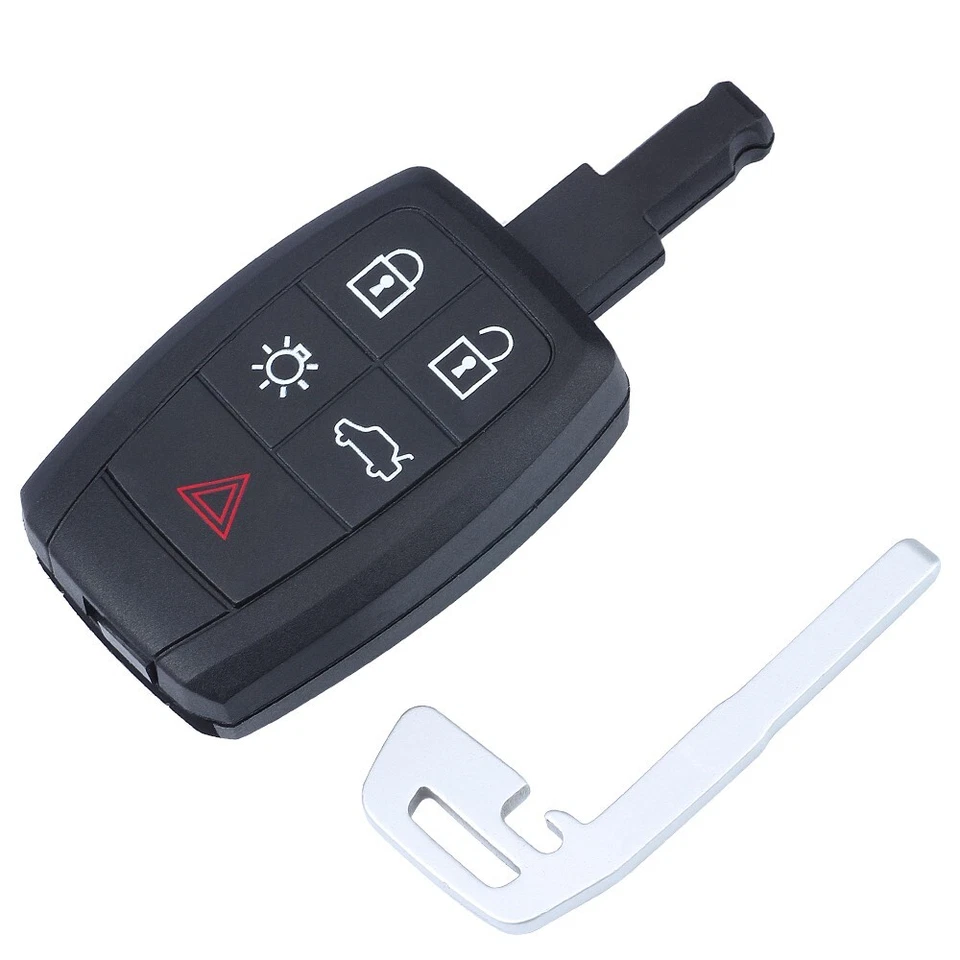Remote Key Shell Case Fob for Volvo C30 C70 S40 V50 06 07 08 2009 2011 2012 2013 - Image 2 of 4