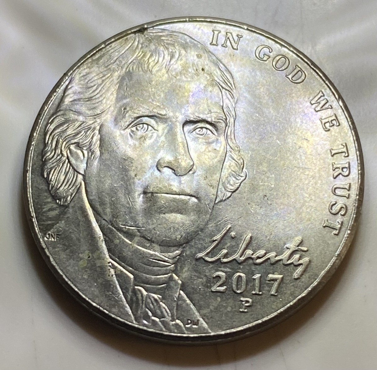 2017 P Nickel Error | eBay