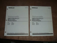 Caterpillar 966G Loader Vol I II Electrical Wiring Diagram Schematic Manual AXJ1