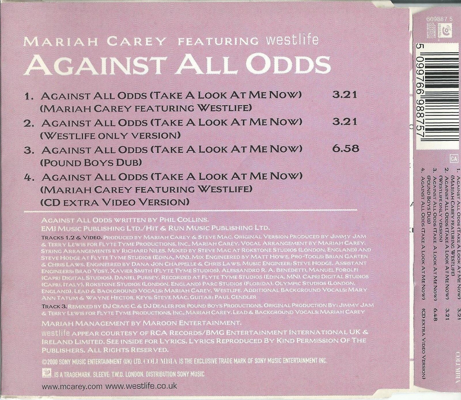 Against All Odds (take a look at me now) - Mariah Carey ft