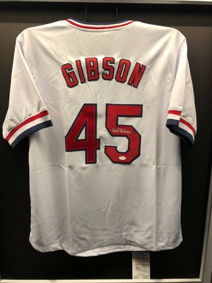 bob gibson signed jersey
