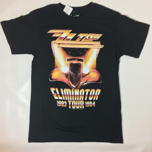 ZZ Top Black T-Shirt Eliminator Tour Unisex Size Small S New NWT 36" Chest - 第 1/2 張圖片
