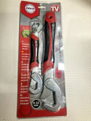 UNIVERSAL WRENCH 9-32 MM X 2 QTY LARGE + SMALL WRENCHES TOOL AS SEEN ON TV | HYT - Bild 3 von 7