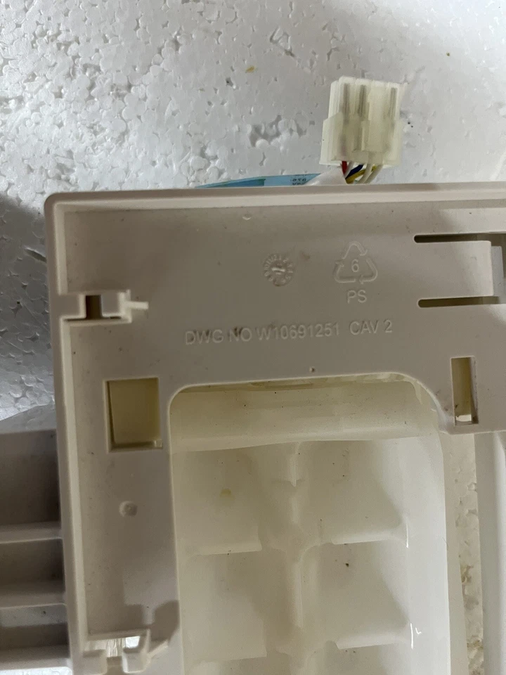 Whirlpool Refrigerator Side By Side Ice maker W10798411 - Image 4 of 4