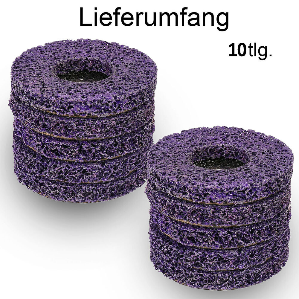Csd Scheibe Akkuschrauber 5 Stück Grobreinigungsscheibe 100MM CSD CBS Reinigungscheiben Schruppscheibe 397279124522 Flex Glue