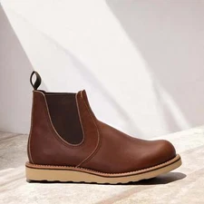 [3190] Mens RED WING CLASSIC CHELSEA - AMBER