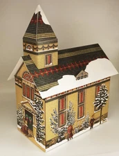 Church Shaped Gift Box - Christmas Gift Box - House Shaped Gift Box