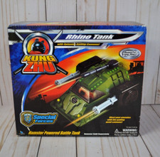 Kung Zhu Rhino Tank Ninja Warriors Hamster Powered Battle Tank 88302