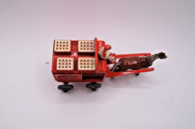 Vintage Matchbox 7A Horse Drawn Milk Float with filler box