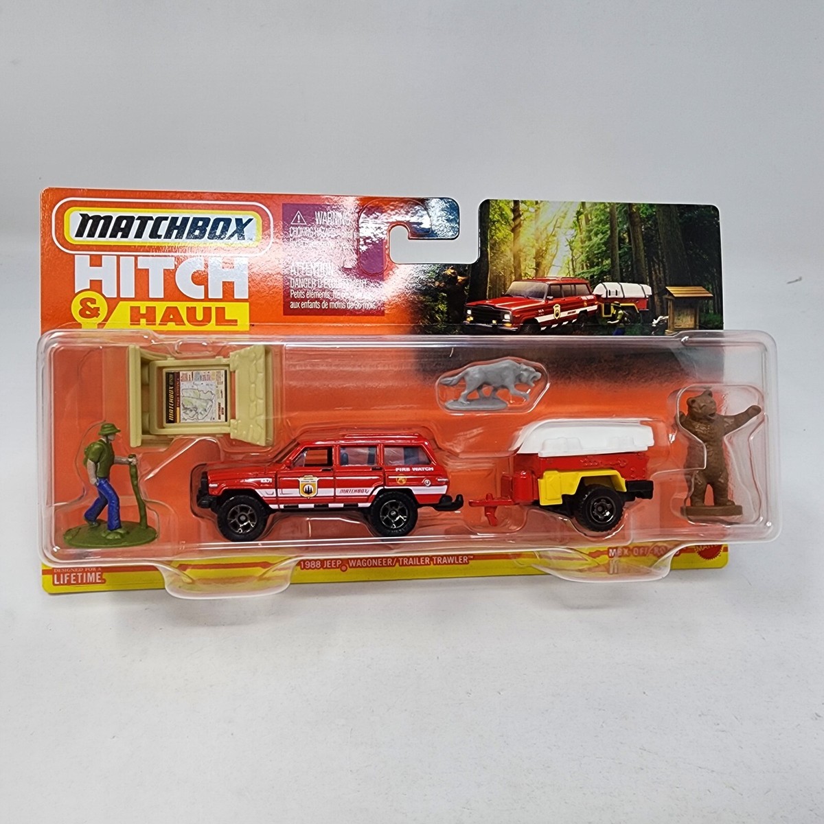 OFF-ROAD * 1988 Jeep Wagoneer/Trailer Trawler * 2024 Matchbox