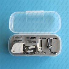 7 PCS LOW SHANK SNAP ON QUILTING WALKING DARNING FOOT HOME SEWING MACHINES