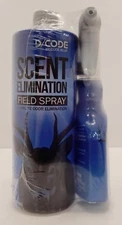 COMBO PACK CODE BLUE D/CODE SCENT ELIMINATION FIELD SPRAY FOR 12oz + 32oz NEW!