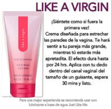 Pure Romance LIKE A VIRGIN • 24 Hrs. Vaginal Tightening Cream • Brand New