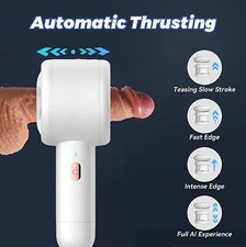 Male Automatic Pump Sucking Masturbation Cup Thrusting Stroker Penis Vibrator US