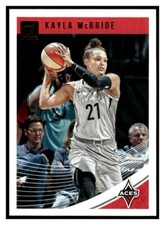 2019 WNBA Donruss 29 Kayla McBride Las Vegas Aces basketball card