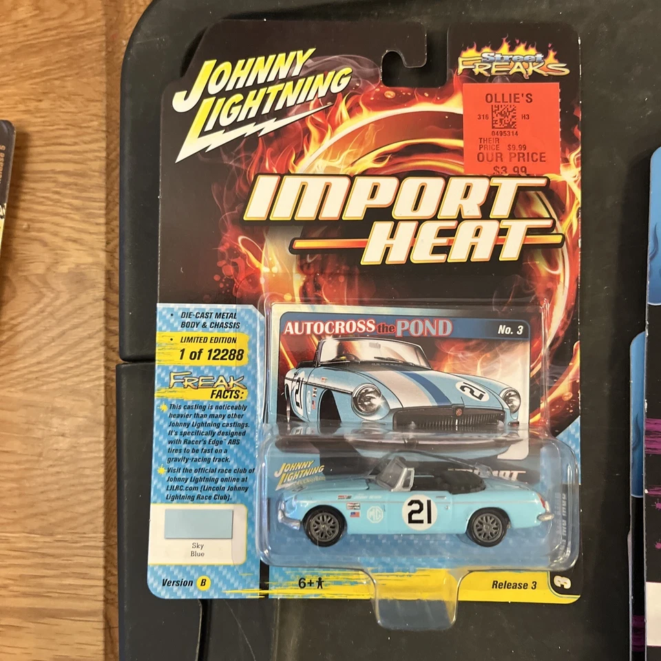 Johnny Lightning Street freaks, Import Heat, Flames Barn Finds Spoiler Lot Of 13 - Image 2 of 4