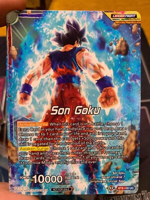 Judge Ultra Instinct Son Goku Limits Surpassed Dragon Ball Super Card Game