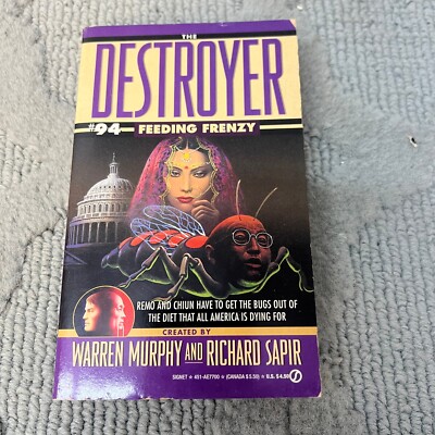 Feeding Frenzy Mystery Paperback Book by Warren Murphy and Richard Sapir 1966