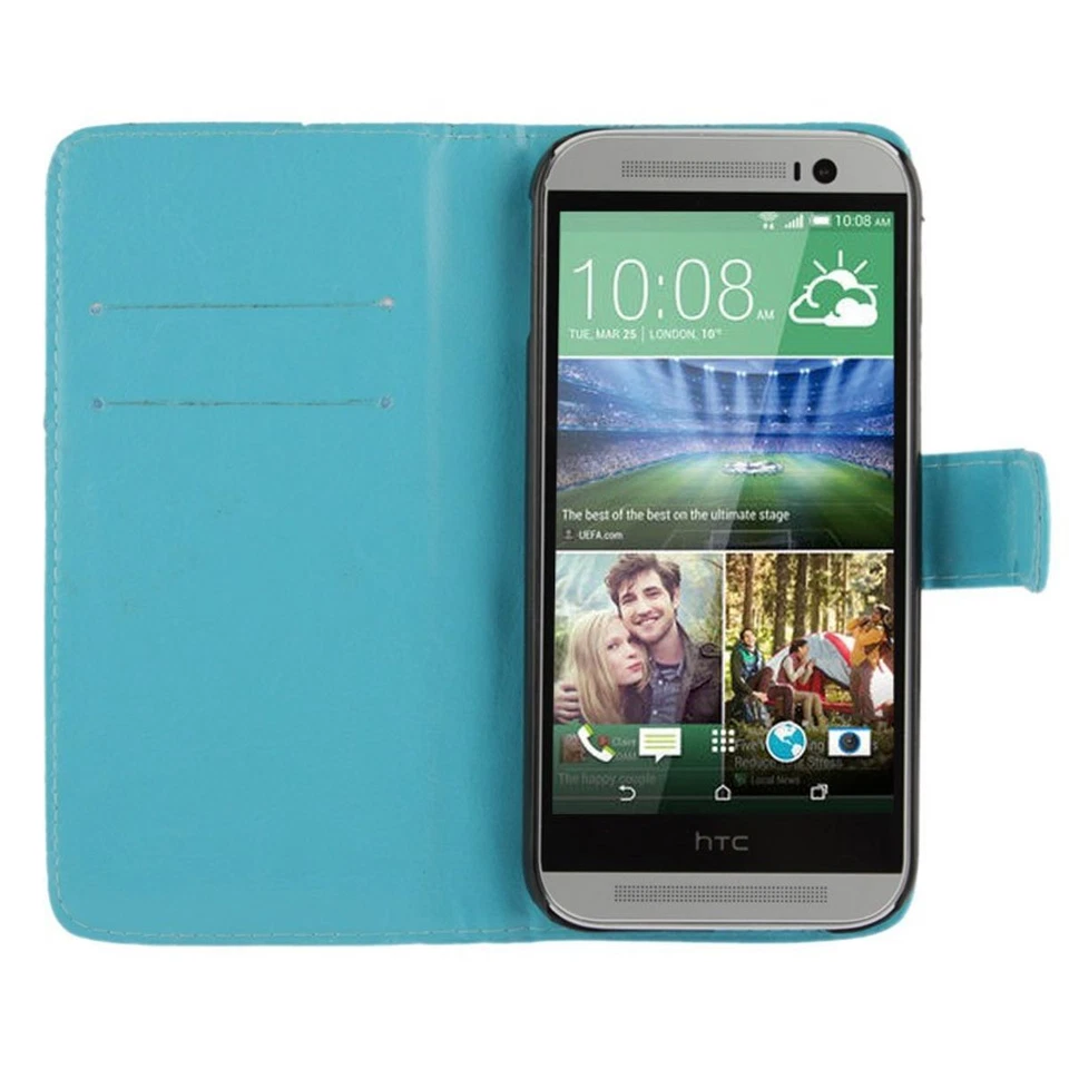 Custodia Per Smartphone (Flip Orizzontale) Per Smartphone HTC ONE M8 / M8S - Immagine 2 di 4