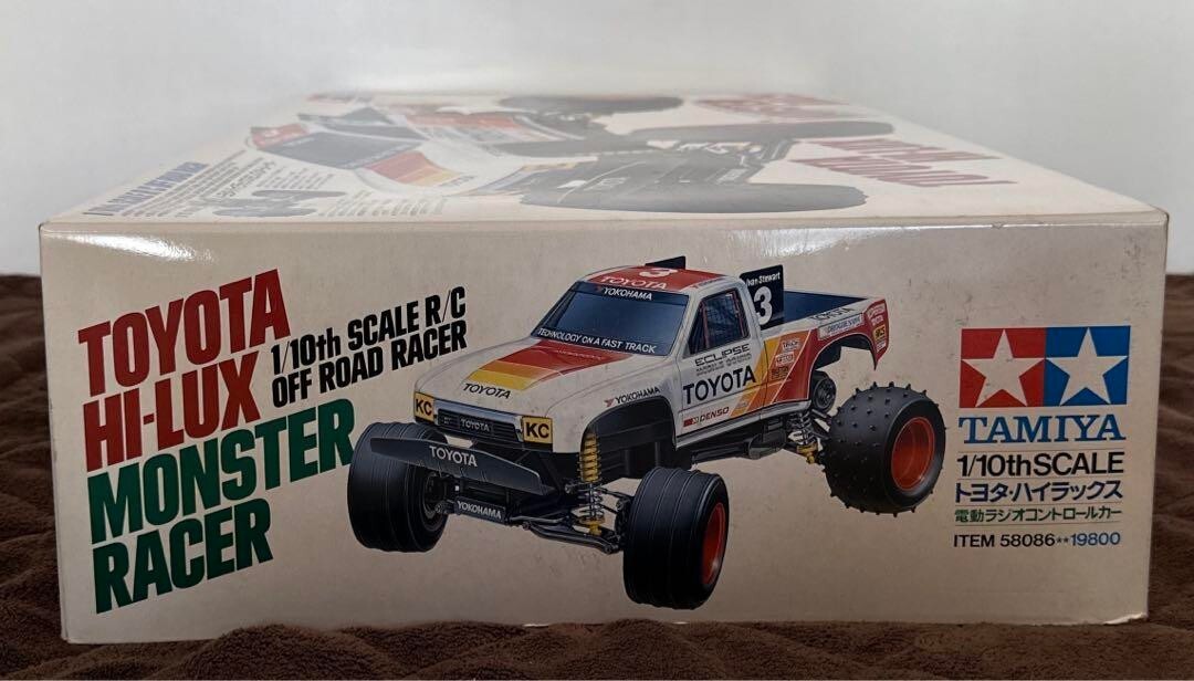 ホビーラジコン TAMIYA TOYOTA HI-LUX MONSTER RACER 1/10