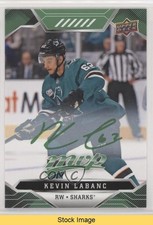 2019-20 Upper Deck MVP Green Script Kevin Labanc #196 READ 1tr