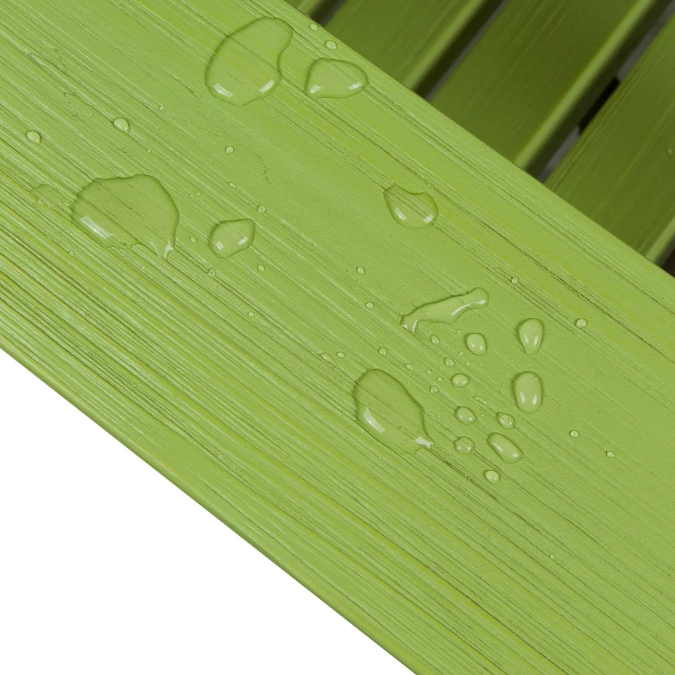 Silla Adirondack de madera moderna de mediados de siglo, sillas de chimenea de patio al aire libre, bac... Foto 4 de 4