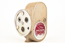 Bell  Howell 134 8mm Movie Camera Body w/ Three-Lens Turret Vintage V36