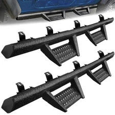 For 2020-2026 Jeep Gladiator JT 4 Door Drop Side Step Running Board Nerf Bar