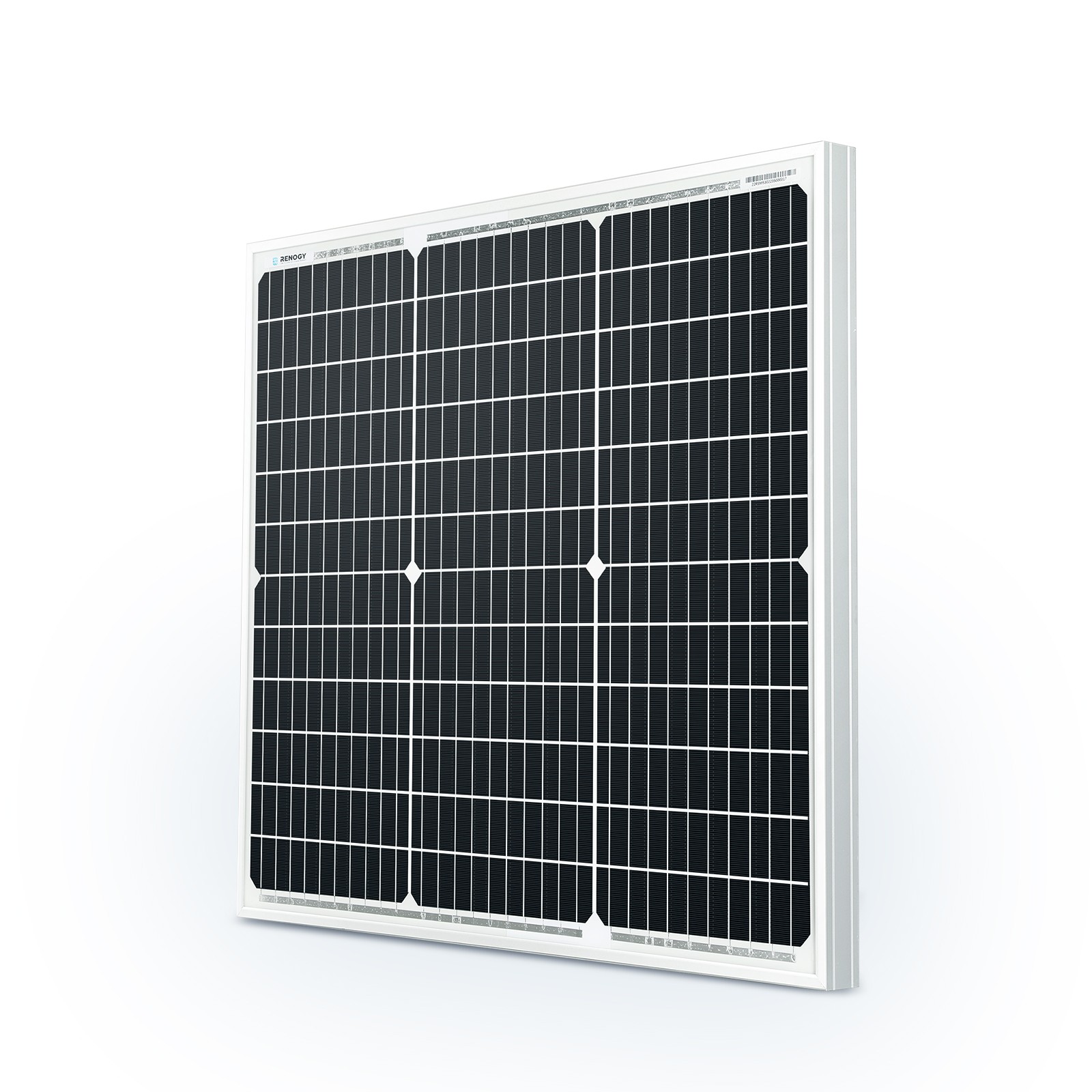 Renogy 50 Watt 12 Volt Monocrystalline Solar Panel for RV, B