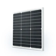 Renogy 50 Watt 12 Volt Monocrystalline Solar Panel for RV, Boat, Pool