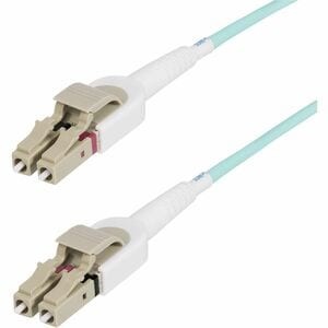 Startech 5M 16.4Ft Lc To Lc Upc Om4 Switchable Fiber Optic Cable 50/125 100G Too