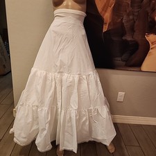 Davids Bridal Lace Nylon Crinoline Petticoat Slip Wedding XS Small 40" L