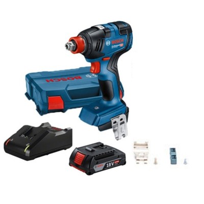 Bosch GDX 18V-200 Impact Driver Wrench Kit 2.0Ah Battery Charger