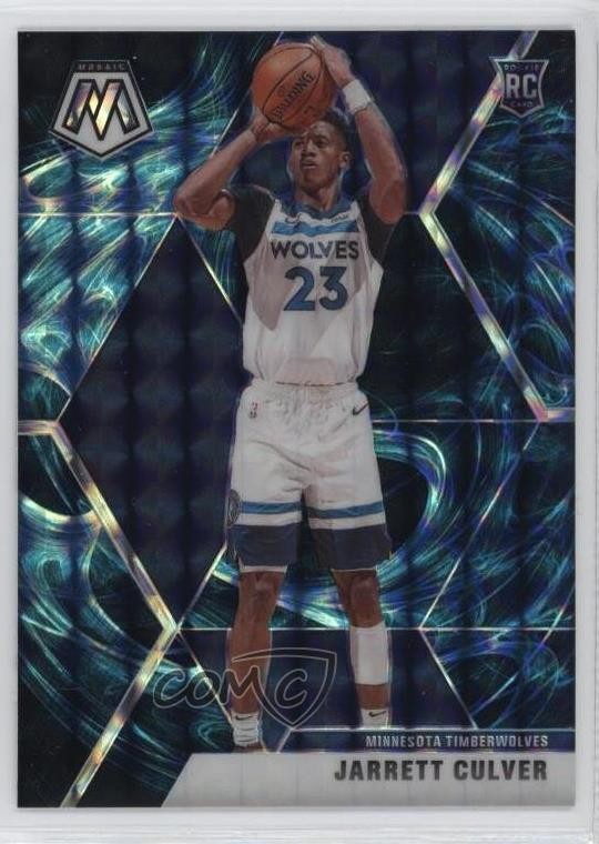 2019-20 Panini Mosaic Rookies Genesis Prizm Jarrett Culver #201