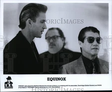 1994 Press Photo Matthew Modine, Fred Ward and Gailard Sartain in Equinox.