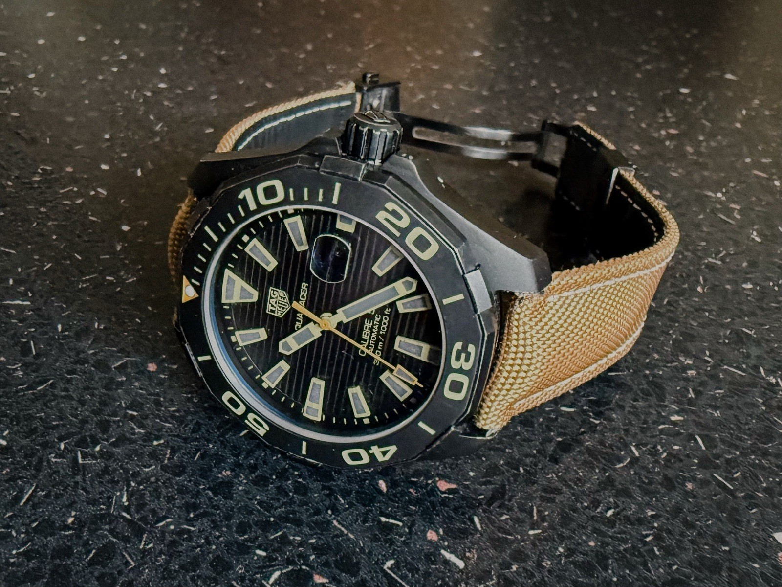 TAG Heuer Aquaracer Way 208C Automatic Diver 300m, Box, Papers, Straps