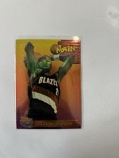 1993-94 Topps Finest - Main Attraction Clyde Drexler #22