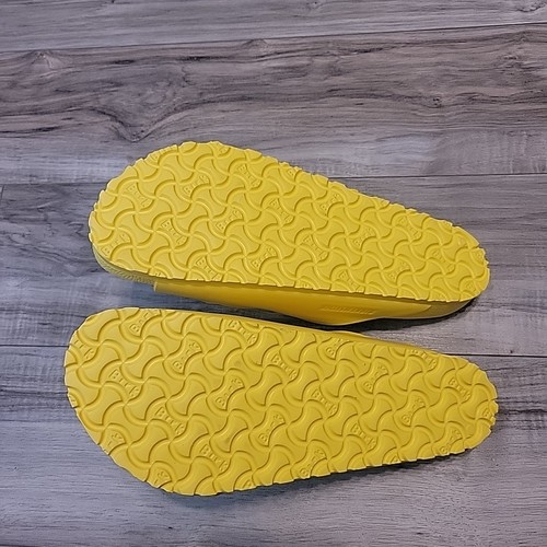 Birkenstock Germany Sandal Yellow M11 W13 US 44 EU Double Strap Slip-on NWOB - Picture 9 of 10