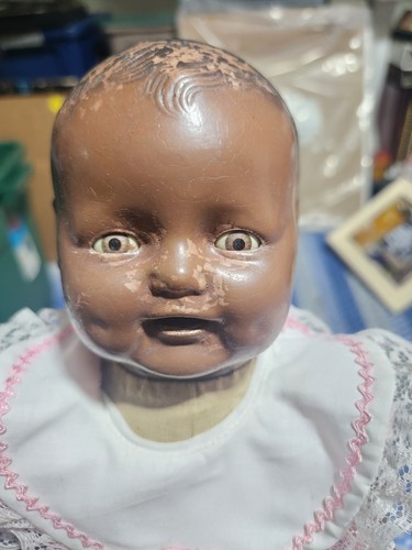 vintage Afro-American doll 1920's