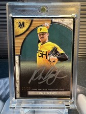 2025 Topps Museum Collection Museum Framed Autographs Paul Skenes 23/25