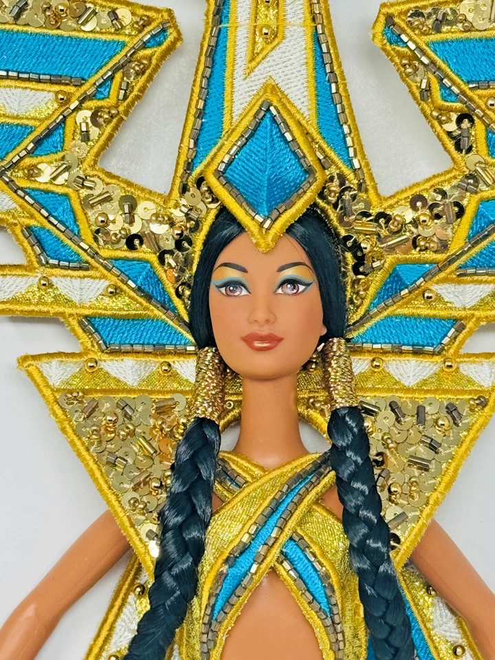 2000 Bob Mackie фантазии богиня Америки кукла Barbie 25859 новый в коробке - Изображение 3 из 4