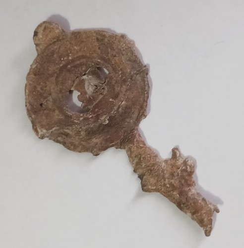 ROMAN LEAD VOTIVE MIRROR 1ST-3RD CENTURY AD