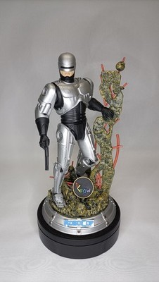 ''Cyborg-Polizist'' Figur Handbemalt | 3D Druck Resin [1/8 -  25cm]*Einzelstück*
