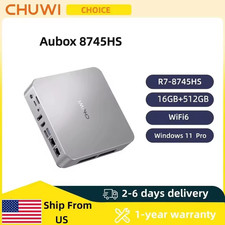 Chuwi Aubox Mini Pc Amd Ryzen7 8745Hs 16Gb Ddr5 512Gb Ssd Wifi 6 Bt5.1 2.5g Lan